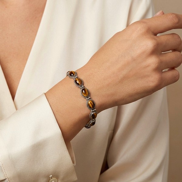 ΑΝΤΙΚΕ ΧΕΙΡΟΠΟΙΗΤΟ ΒΡΑΧΙΟΛΙ ΒΕΡΓΑ ΑΣΗΜΙ925 ΜΕ ΖΙΡΚΟΝ ΠΕΤΡΕΣ