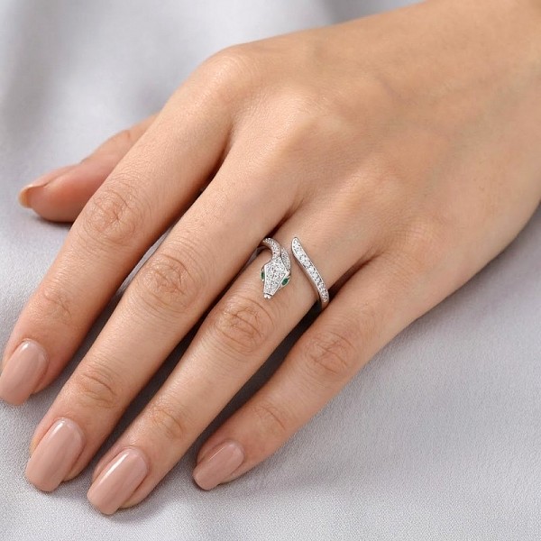 ΔΑΧΤΥΛΙΔΙ ΦΙΔΙ ΑΣΗΜΙ925 ΜΕ ΕΠΙΠΛΑΤΙΝΩΣΗ ΚΑΙ ΖΙΡΚΟΝ ΠΕΤΡΕΣ