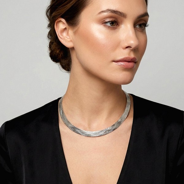 ΚΟΛΙΕ ΤΣΟΚΕΡ ΑΣΗΜΙ925 ΜΕ ΕΠΙΠΛΑΤΙΝΩΣΗ