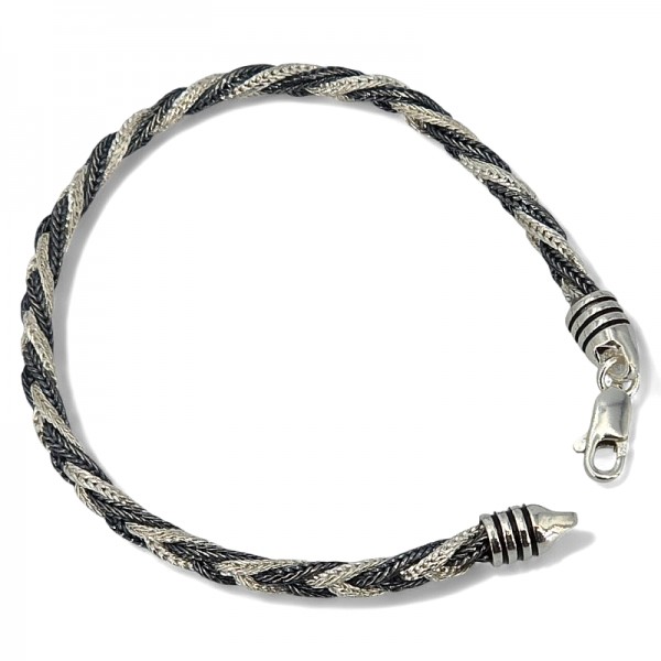 ΧΕΙΡΟΠΟΙΗΤΟ ΠΛΕΧΤΟ ΑΛΥΣΙΔΩΤΟ ΒΡΑΧΙΟΛΙ ΑΠΟ ΑΣΗΜΙ925