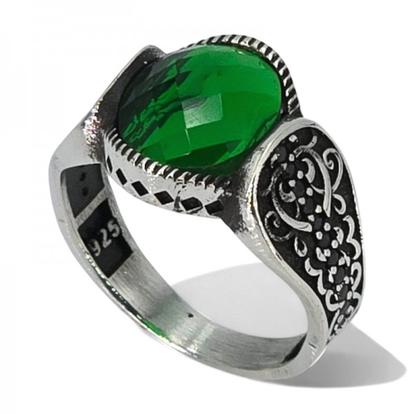 ΑΝΔΡΙΚΟ ΔΑΧΤΥΛΙΔΙ ΑΠΟ ΑΣΗΜΙ925 ΚΑΙ ΖΙΡΚΟΝ ΠΕΤΡΑ