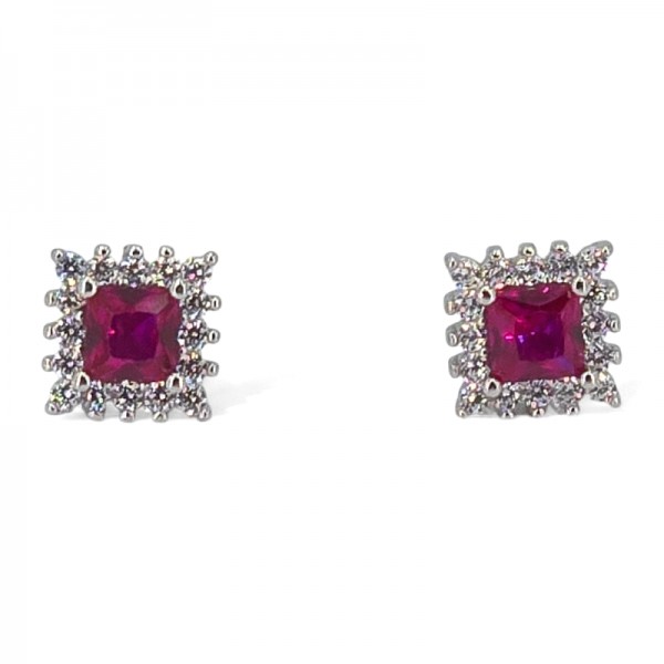 ΚΑΡΦΩΤΑ ΣΚΟΥΛΑΡΙΚΙΑ ΡΟΖΕΤΑ ΑΣΗΜΙ925 ΜΕ ΖΙΡΚΟΝ