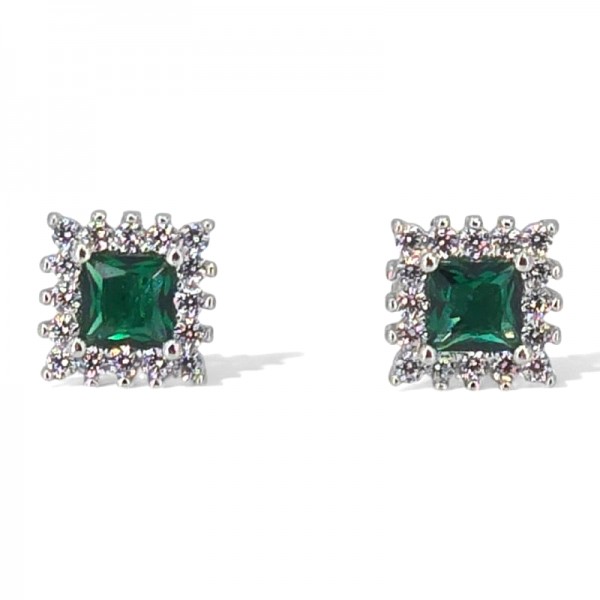 ΚΑΡΦΩΤΑ ΣΚΟΥΛΑΡΙΚΙΑ ΡΟΖΕΤΑ ΑΣΗΜΙ925 ΜΕ ΖΙΡΚΟΝ