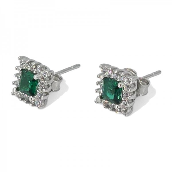 ΚΑΡΦΩΤΑ ΣΚΟΥΛΑΡΙΚΙΑ ΡΟΖΕΤΑ ΑΣΗΜΙ925 ΜΕ ΖΙΡΚΟΝ