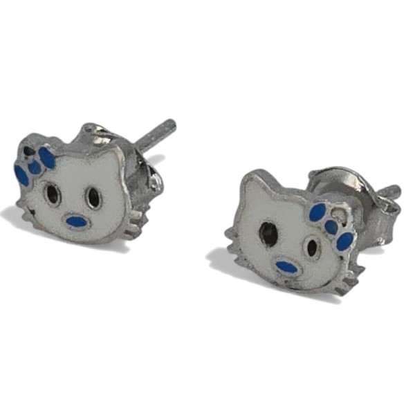 ΚΑΡΦΩΤΑ ΠΑΙΔΙΚΑ ΣΚΟΥΛΑΡΙΚΙΑ ΑΣΗΜΙ925 HELLO KITTY