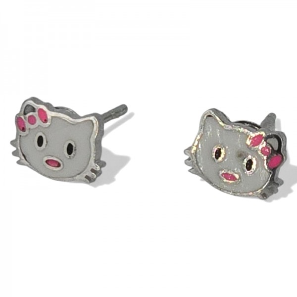 ΚΑΡΦΩΤΑ ΠΑΙΔΙΚΑ ΣΚΟΥΛΑΡΙΚΙΑ ΑΣΗΜΙ925 HELLO KITTY