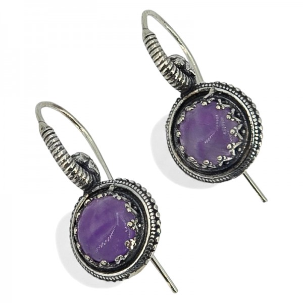 ΑΝΤΙΚΕ ΣΚΟΥΛΑΡΙΚΙΑ ΑΣΗΜΙ925 ΜΕ ΑΜΕΘΥΣΤΟ