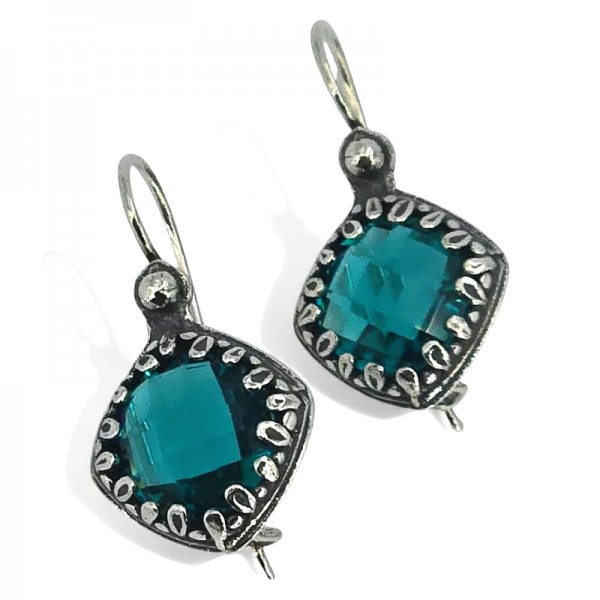 ΑΝΤΙΚΕ ΣΚΟΥΛΑΡΙΚΙΑ ΑΣΗΜΙ925 ΜΕ SWAROVSKI