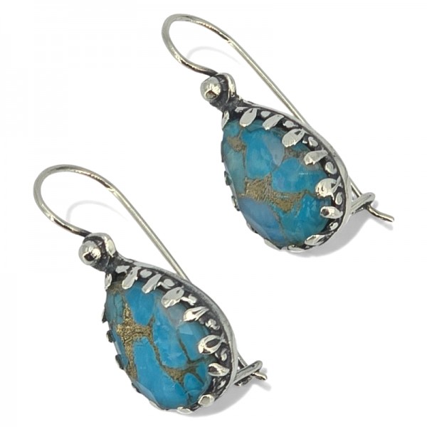 ΑΝΤΙΚΕ ΣΚΟΥΛΑΡΙΚΙΑ ΑΣΗΜΙ925 ΜΕ SWAROVSKI