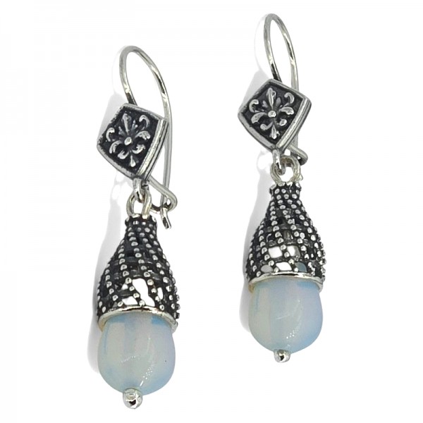 ΑΝΤΙΚΕ ΚΡΕΜΑΣΤΑ ΣΚΟΥΛΑΡΙΚΙΑ ΑΣΗΜΙ925 ΜΕ ΦΕΓΓΑΡΟΠΕΤΡΑ