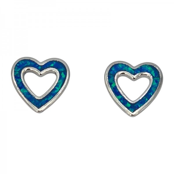 ΚΑΡΦΩΤΑ ΣΚΟΥΛΑΡΙΚΙΑ ΑΣΗΜΙ925 ΜΕ ΟΠΑΛ ΠΕΤΡΕΣ