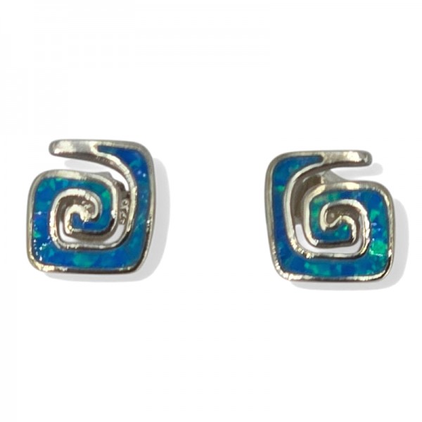 ΚΑΡΦΩΤΑ ΣΚΟΥΛΑΡΙΚΙΑ ΑΣΗΜΙ925 ΜΕ ΟΠΑΛ ΠΕΤΡΕΣ