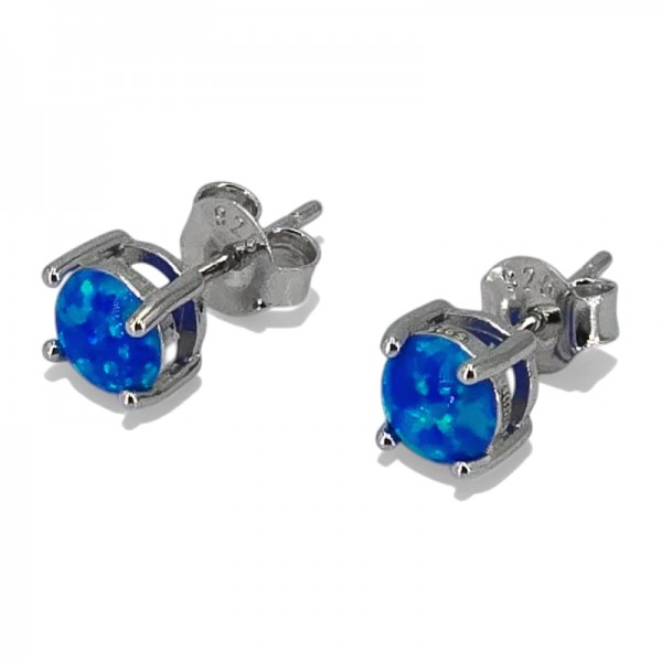 ΚΑΡΦΩΤΑ ΣΚΟΥΛΑΡΙΚΙΑ ΑΣΗΜΙ925 ΜΕ ΟΠΑΛ ΠΕΤΡΕΣ