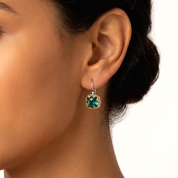 ΒΥΖΑΝΤΙΝΑ ΣΚΟΥΛΑΡΙΚΙΑ ΑΣΗΜΙ 925 ΕΠΙΧΡΥΣΩΣΗ Κ18 ΚΑΙ ΜΑΡΓΑΡΙΤΑΡΙ ΚΑΛΛΙΕΡΓΕΙΑΣ