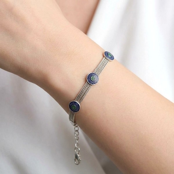 ΧΕΙΡΟΠΟΙΗΤΟ ΑΛΥΣΙΔΩΤΟ ΒΡΑΧΙΟΛΙ ΑΠΟ ΑΣΗΜΙ925