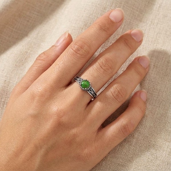 ΒΥΖΑΝΤΙΝΟ ΔΙΧΡΩΜΟ ΔΑΧΤΥΛΙΔΙ ΑΣΗΜΙ925 ΕΠΙΧΡΥΣΩΣΗ Κ18 ΚΑΙ ΑΜΕΘΥΣΤΟ ΠΕΤΡΑ