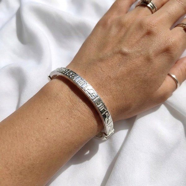 ΒΡΑΧΙΟΛΙ ΒΕΡΓΑ  ΣΦΥΡΗΛΑΤΗ ΑΠΟ ΑΣΗΜΙ925