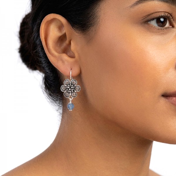 ΧΕΙΡΟΠΟΙΗΤΑ ΦΙΛΙΓΚΡΑΝ ΣΚΟΥΛΑΡΙΚΙΑ ΑΠΟ ΑΣΗΜΙ925 ΚΑΙ ΧΑΛΑΖΙΑ ΠΕΤΡΑ