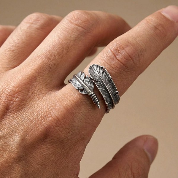 ΑΝΔΡΙΚΟ ΔΑΧΤΥΛΙΔΙ ΦΤΕΡΟ ΑΠΟ ΑΣΗΜΙ925