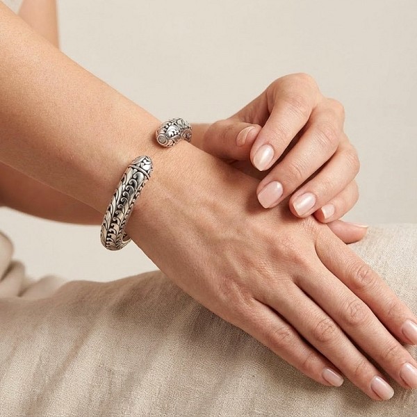 ΒΡΑΧΙΟΛΙ ΑΛΥΣΙΔΑ ΤΡΙΧΡΩΜΗ ΑΣΗΜΙ925 ΜΕ ΕΠΙΧΡΥΣΩΣΗ Κ18