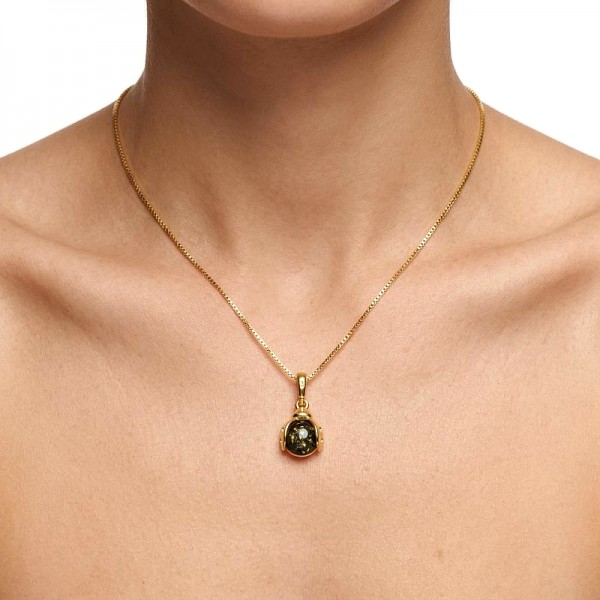 ΧΕΙΡΟΠΟΙΗΤΟ ΜΕΝΤΑΓΙΟΝ ΠΑΣΧΑΛΙΤΣΑ ΑΣΗΜΙ925 ΜΕ ΕΠΙΧΡΥΣΩΣΗ Κ18 ΚΑΙ ΚΕΧΡΙΜΠΑΡΙ