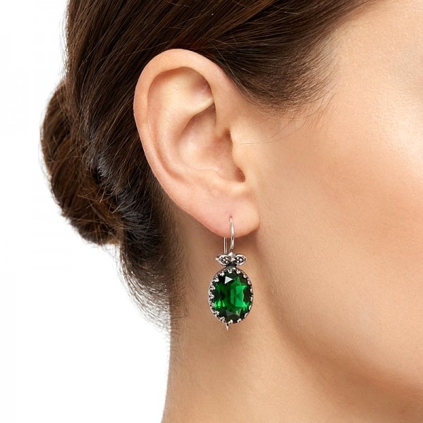 ΑΝΤΙΚΕ ΣΚΟΥΛΑΡΙΚΙΑ ΑΣΗΜΙ925 ΜΕ ΖΙΡΚΟΝ ΠΕΤΡΑ