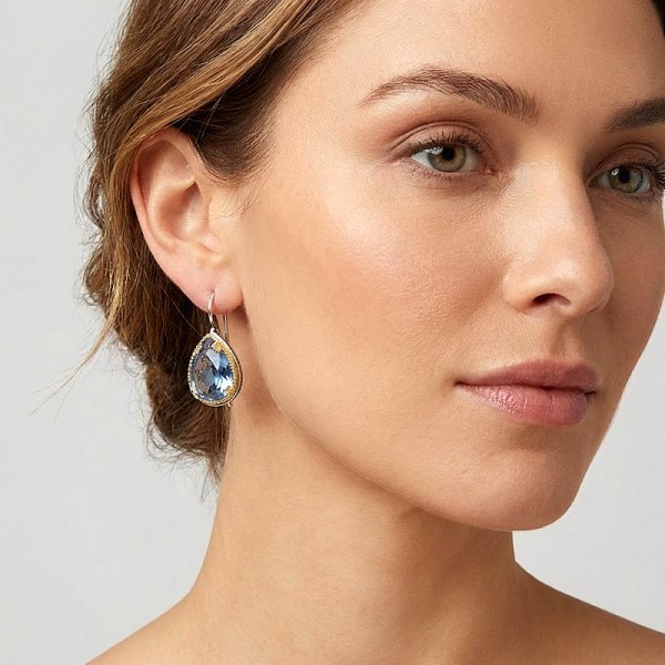 ΒΥΖΑΝΤΙΝΑ ΣΚΟΥΛΑΡΙΚΙΑ ΑΣΗΜΙ925 ΜΕ ΕΠΙΧΡΥΣΩΣΗ Κ18 ΚΑΙ ΖΙΡΚΟΝ ΠΕΤΡΑ