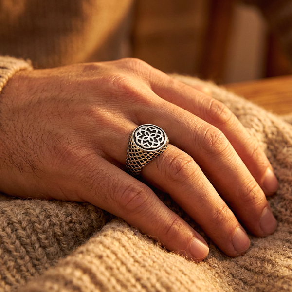 ΑΝΔΡΙΚΟ ΣΚΑΛΙΣΤΟ ΔΑΧΤΥΛΙΔΙ ΑΠΟ ΑΣΗΜΙ925