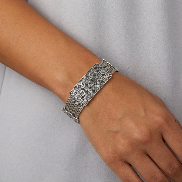 ΧΕΙΡΟΠΟΙΗΤΟ ΑΛΥΣΙΔΩΤΟ ΒΡΑΧΙΟΛΙ ΑΠΟ ΑΣΗΜΙ925