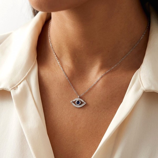 ΜΕΝΤΑΓΙΟΝ ΜΑΤΙ ΑΠΟ ΑΣΗΜΙ925 ΚΑΙ ΦΙΛΝΤΙΣΙ ΠΕΤΡΑ