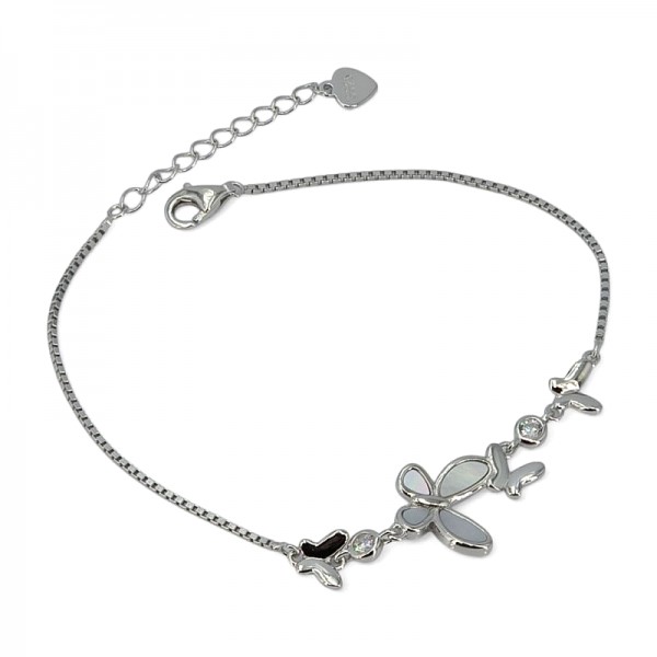 ΒΡΑΧΙΟΛΙ ΠΕΤΑΛΟΥΔΕΣ ΑΣΗΜΙ925 ΜΕ ΦΙΛΝΤΙΣΙ