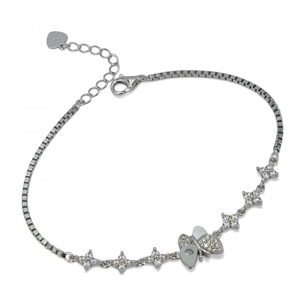 ΒΡΑΧΙΟΛΙ ΠΕΤΑΛΟΥΔΕΣ ΑΣΗΜΙ925 ΜΕ ΦΙΛΝΤΙΣΙ