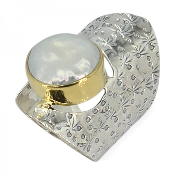 ΧΕΙΡΟΠΟΙΗΤΟ ΔΑΧΤΥΛΙΔΙ ΑΠΟ ΑΣΗΜΙ925 ΜΕ ΜΑΡΓΑΡΙΤΑΡΙ