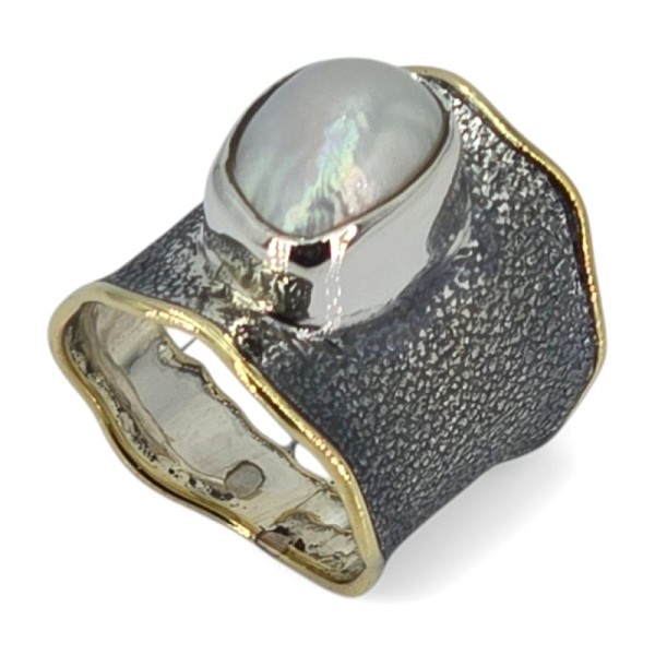 ΧΕΙΡΟΠΟΙΗΤΟ ΔΑΧΤΥΛΙΔΙ ΑΠΟ ΑΣΗΜΙ925 ΜΕ ΜΑΡΓΑΡΙΤΑΡΙ