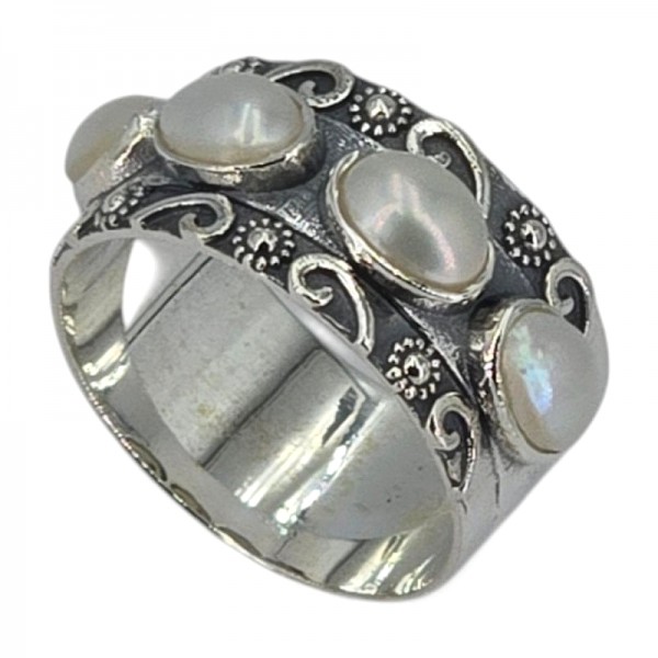 ΧΕΙΡΟΠΟΙΗΤΟ ΔΑΧΤΥΛΙΔΙ ΑΠΟ ΑΣΗΜΙ925 ΜΕ ΜΑΡΓΑΡΙΤΑΡΙ