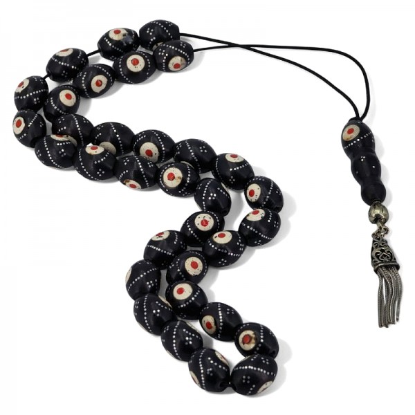 ΚΟΜΠΟΛΟΙ ΑΠΟ ΞΥΛΟ ΕΒΕΝΟ ΚΕΝΤΗΜΕΝΟ ΚΑΙ ΑΣΗΜΕΝΙΑ ΦΟΥΝΤΑ 33 ΧΑΝΤΡΕΣ