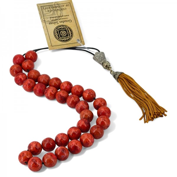 ΚΟΜΠΟΛΟΙ ΑΠΟ ΚΟΡΑΛΙ ΚΑΙ ΑΣΗΜΕΝΙΑ ΦΟΥΝΤΑ  33 ΧΑΝΤΡΕΣ