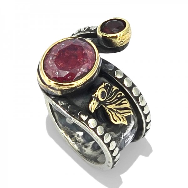 ΧΕΙΡΟΠΟΙΗΤΟ ΔΑΧΤΥΛΙΔΙ ΑΠΟ ΑΣΗΜΙ925 ΚΑΙ ΖΙΡΚΟΝ ΠΕΤΡΕΣ