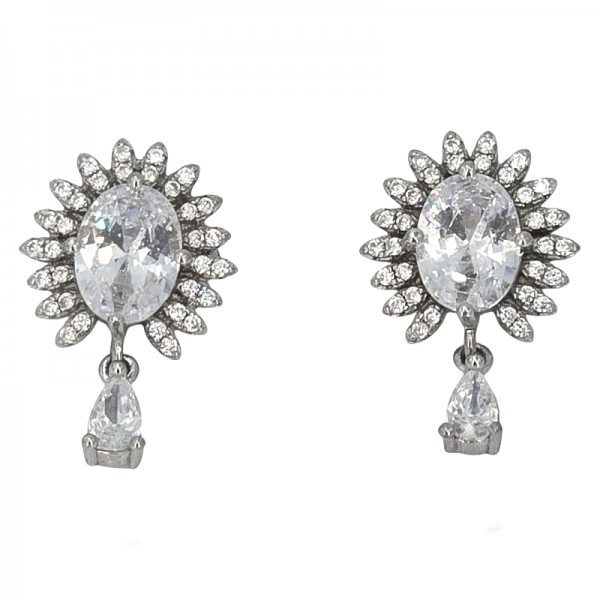 ΚΑΡΦΩΤΑ ΣΚΟΥΛΑΡΙΚΙΑ ΑΣΗΜΙ925 ΜΕ ΖΙΡΚΟΝ