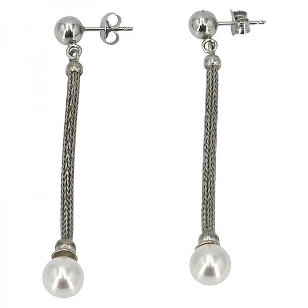 ΚΡΕΜΑΣΤΑ ΣΚΟΥΛΑΡΙΚΙΑ ΑΣΗΜΙ925 ΜΕ ΕΠΙΠΛΑΤΙΝΩΣΗ ΚΑΙ ΜΑΡΓΑΡΙΤΑΡΙ