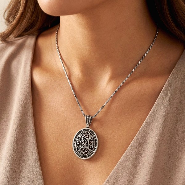 ΣΚΑΛΙΣΤΟ ΜΕΝΤΑΓΙΟΝ ΑΣΗΜΙ925 ΜΕ ΖΙΡΚΟΝ ΠΕΤΡΑ