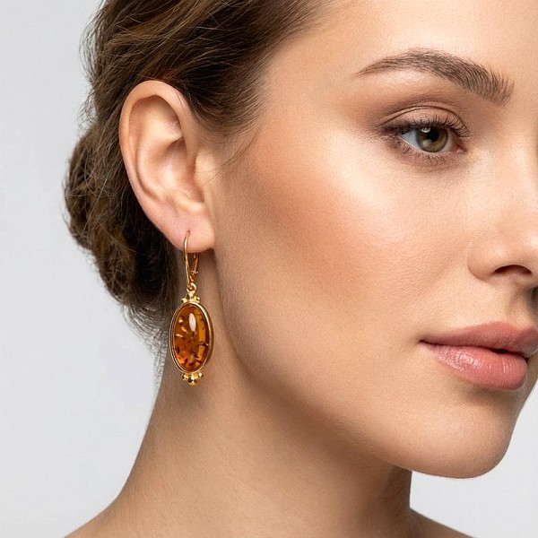 ΑΝΤΙΚΕ ΚΡΕΜΑΣΤΑ ΣΚΟΥΛΑΡΙΚΙΑ ΑΣΗΜΙ925 ΜΕ ΚΟΡΝΕΟΛΗ ΠΕΤΡΑ