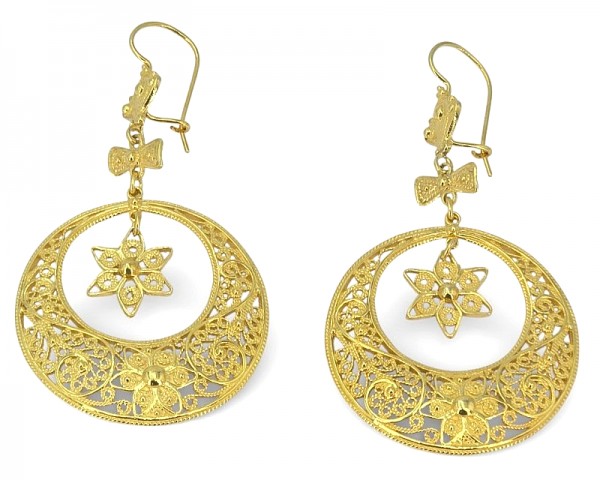 ΧΕΙΡΟΠΟΙΗΤΑ ΦΙΛΙΓΚΡΑΝ ΣΚΟΥΛΑΡΙΚΙΑ ΑΠΟ ΑΣΗΜΙ925 ΚΑΙ ΕΠΙΧΡΥΣΩΣΗ Κ18