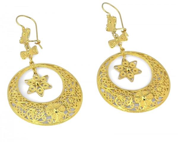 ΧΕΙΡΟΠΟΙΗΤΑ ΦΙΛΙΓΚΡΑΝ ΣΚΟΥΛΑΡΙΚΙΑ ΑΠΟ ΑΣΗΜΙ925 ΚΑΙ ΕΠΙΧΡΥΣΩΣΗ Κ18