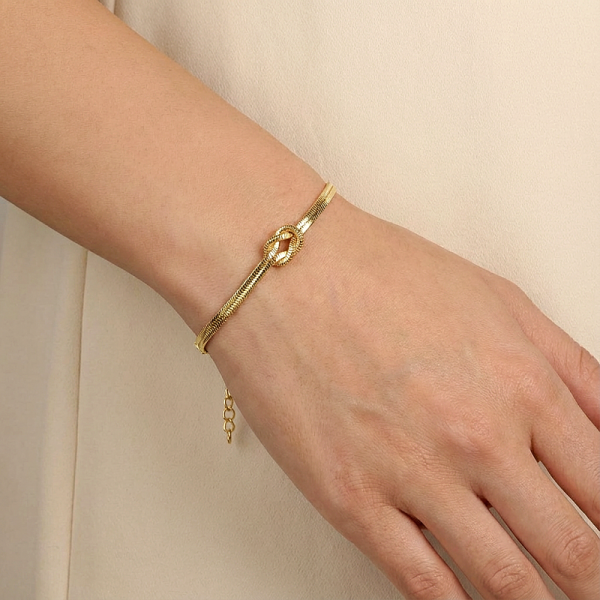 ΒΡΑΧΙΟΛΙ ΑΛΥΣΙΔΑ ΑΣΗΜΙ925 ΜΕ ΕΠΙΧΡΥΣΩΣΗ Κ18 Κ ΖΙΡΚΟΝ