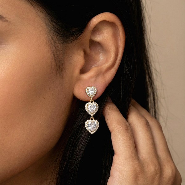 ΚΑΡΦΩΤΑ ΣΚΟΥΛΑΡΙΚΙΑ  ΑΠΟ ΑΣΗΜΙ 925 ΜΕ ΖΙΡΚΟΝ ΠΕΤΡΕΣ