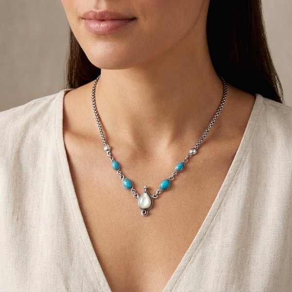 ΑΝΤΙΚΕ ΚΟΛΙΕ ΑΠΟ ΑΣΗΜΙ925 ΜΕ ΤΡΥΚΟΥΑΖ ΚΑΙ ΦΙΛΝΤΙΣΙ