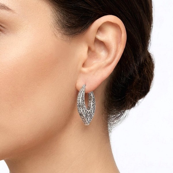 ΚΡΙΚΟΙ ΣΚΟΥΛΑΡΙΚΙΑ ΑΠΟ ΑΣΗΜΙ925 ΜΕ ΕΠΙΠΛΑΤΙΝΩΣΗ 2,5 CM