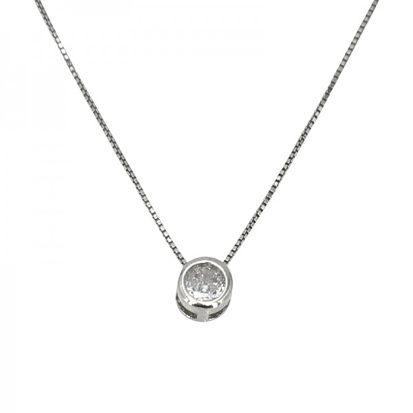 ΜΕΝΤΑΓΙΟΝ ΜΟΝΟΠΕΤΡΟ ΑΣΗΜΙ925 ΜΕ ΖΙΡΚΟΝ