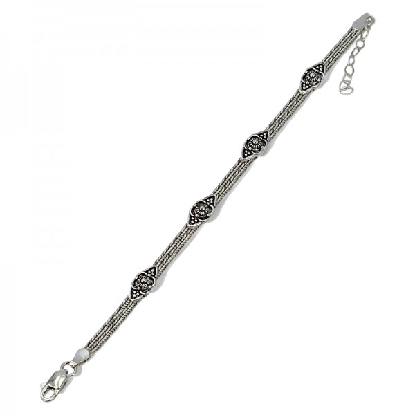 ΧΕΙΡΟΠΟΙΗΤΟ ΑΛΥΣΙΔΩΤΟ ΒΡΑΧΙΟΛΙ ΑΠΟ ΑΣΗΜΙ925